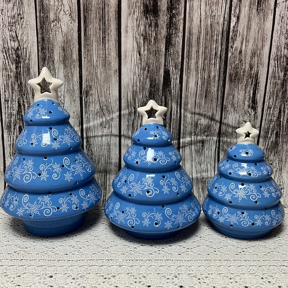 Temptations Holiday Temptationslight Up Christmas Trees Set Of 3